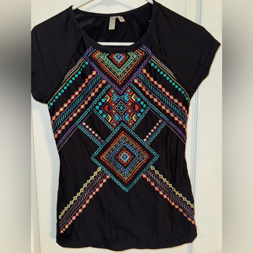 Nanette LePore Embroidered Swim Shirt Size Small